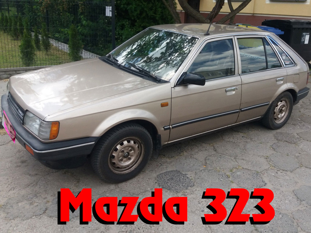 Kompaktowa nijakość z Hiroszimy czyli Mazda 323 (BF) #smietnikmazda