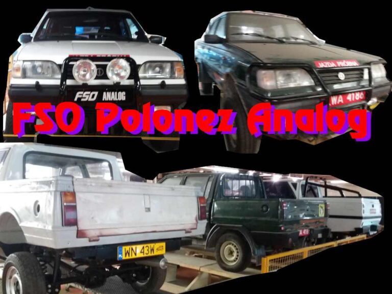 Żerańska polognesowa terenówka ANALOGowa czyli FSO Polonez Analog