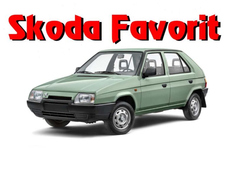Ejtisowa czeska favoryta czyli Skoda Favorit