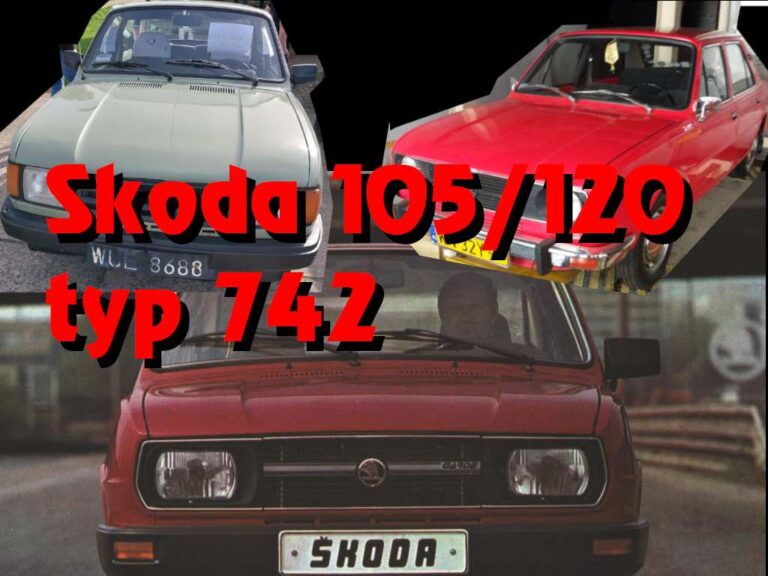 Ostatni tylnosilnikowiec z Mlada Boleslav czyli Skoda 105/120/typ 742