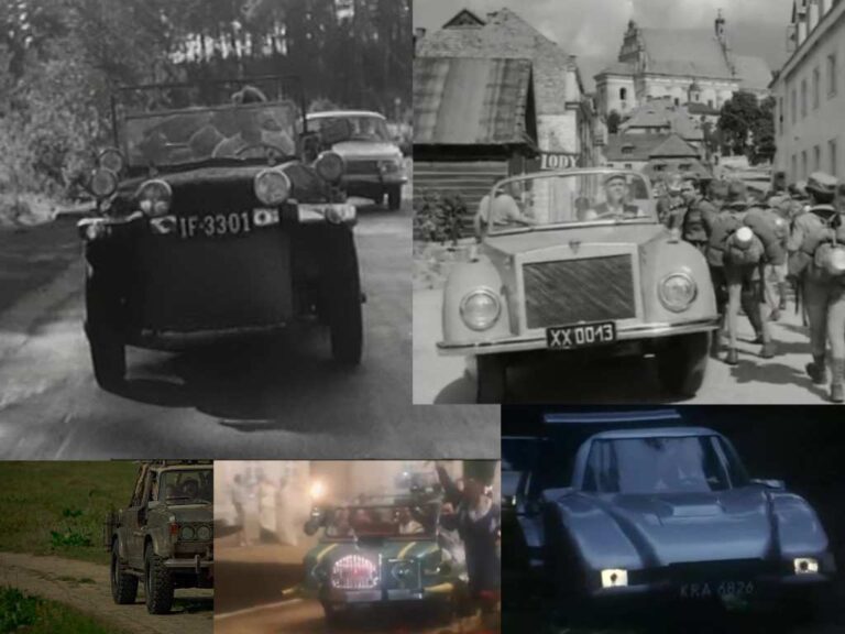 Schwimmwagen i abominacje czyli krótko i dosadnie o wozach z ekranizacji Pana Samochodzika