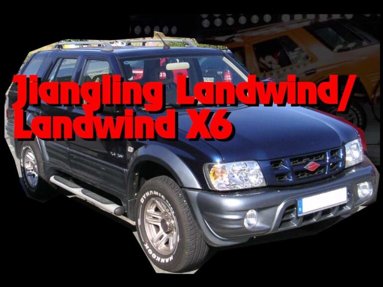 Chińska Frontera czyli Jiangling Landwind/Landwind X6