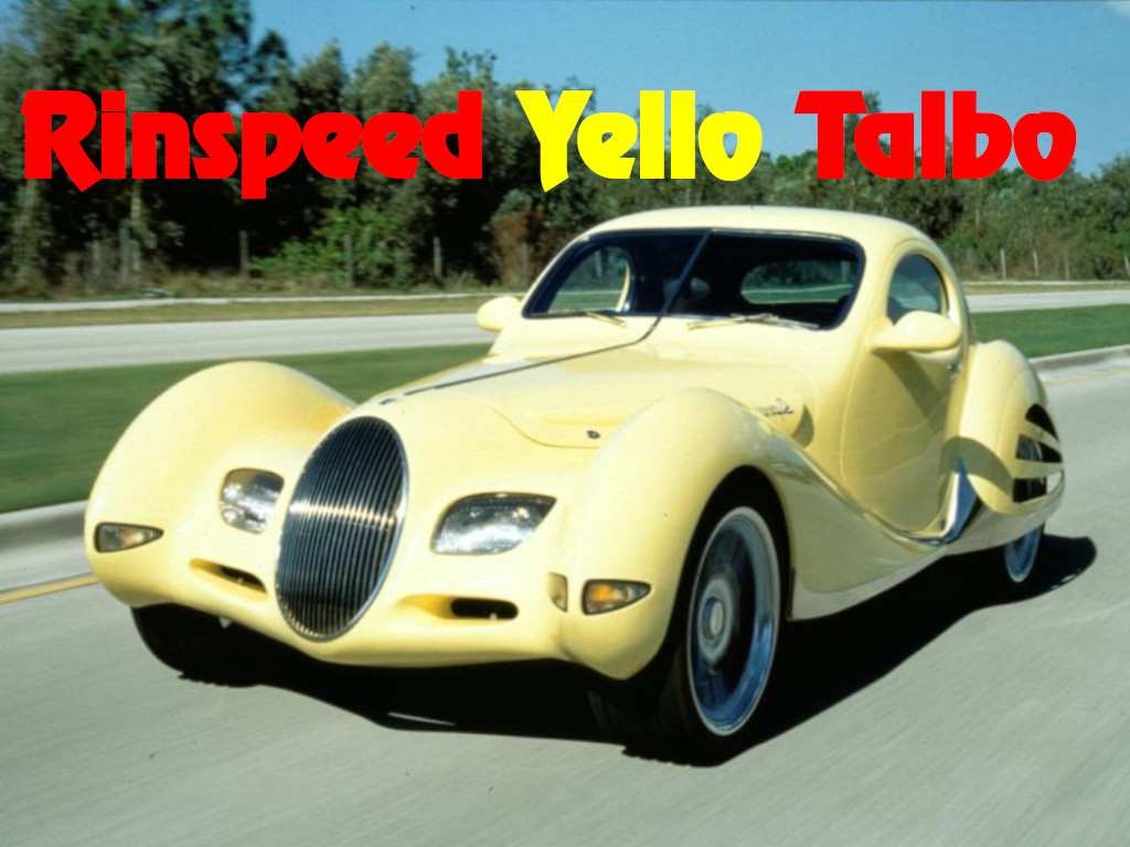 Szwajcarska interpretacja francuskiej maszyny czyli Rinspeed Yello Talbo
