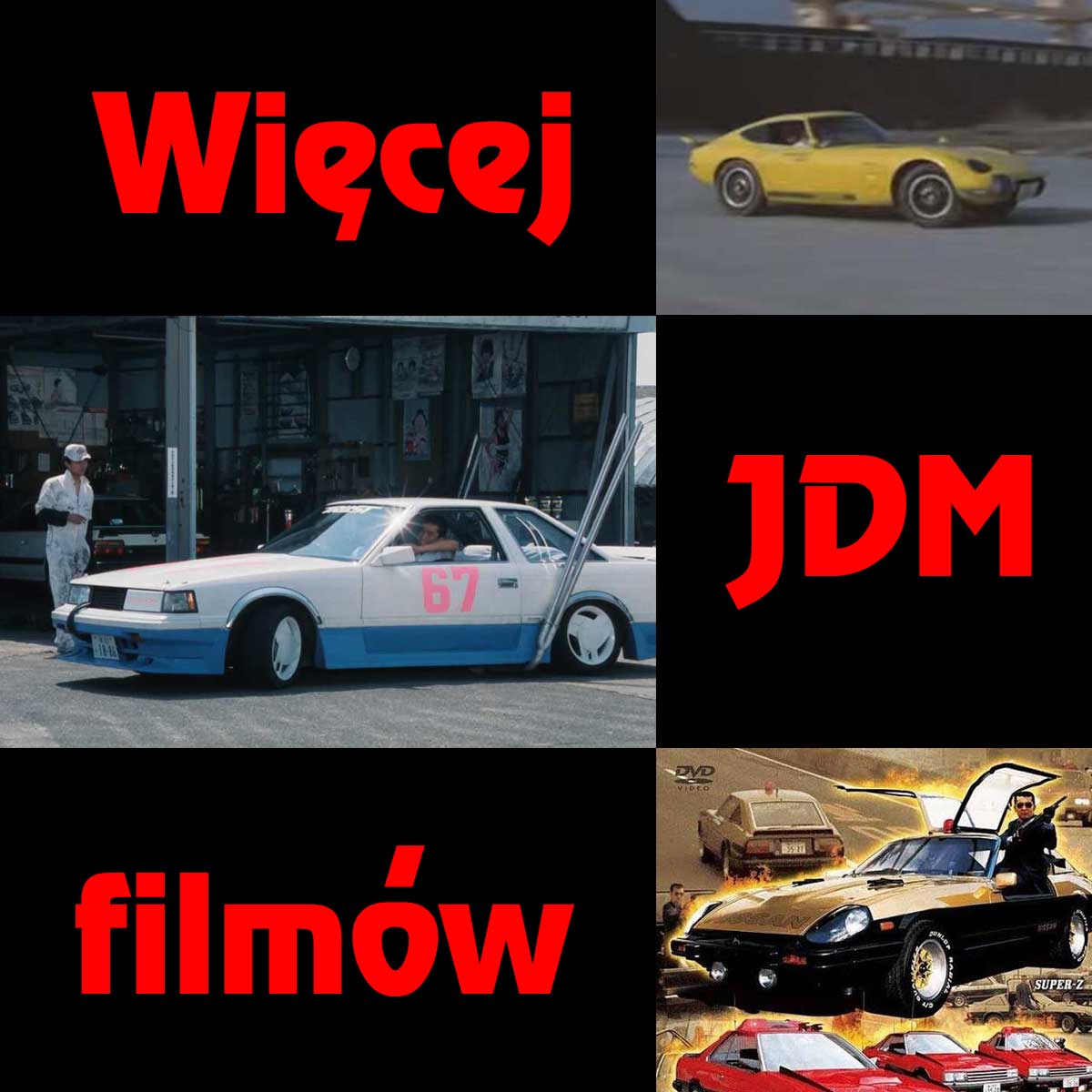 Jeszcze więcej obskurnych filmów o japońskiej motoryzacji
